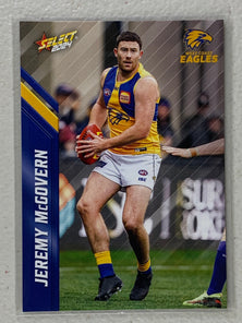 #167 Jeremy McGovern - West Coast Eagles - AFL Common - 2024 AFL Footy Stars