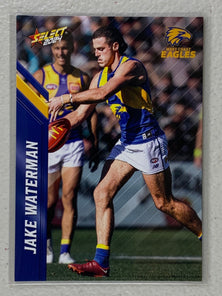 #170 Jake Waterman - West Coast Eagles - AFL Common - 2024 AFL Footy Stars