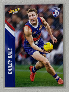 #172 Bailey Dale - Western Bulldogs - AFL Common - 2024 AFL Footy Stars