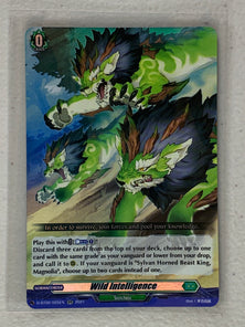 Wild Intelligence D-BT02/025EN - Cardfight Vanguard A Brush with the Legends