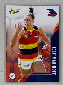 #182 Ebony Marinoff - Adelaide Crows - AFLW Common - 2024 AFL Footy Stars