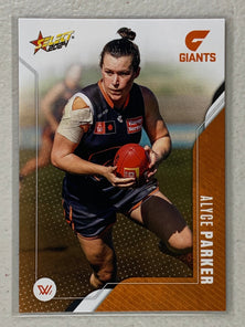 #204 Alyce Parker - GWS Giants - AFLW Common - 2024 AFL Footy Stars