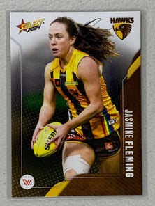 #209 Jasmine Fleming - Hawthorn Hawks - AFLW Common - 2024 AFL Footy Stars