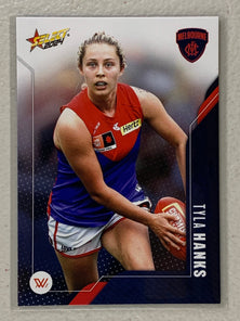 #211 Tyla Hanks - Melbourne Demons - AFLW Common - 2024 AFL Footy Stars