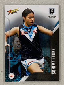 #218 Hannah Ewings - Port Adelaide Power - AFLW Common - 2024 AFL Footy Stars