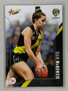 #222 Ellie McKenzie - Richmond Tigers - AFLW Common - 2024 AFL Footy Stars