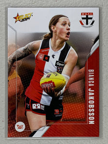 #223 Bianca Jakobsson - St Kilda Saints - AFLW Common - 2024 AFL Footy Stars