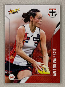 #225 Jesse Wardlaw - St Kilda Saints - AFLW Common - 2024 AFL Footy Stars