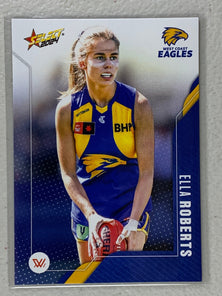 #230 Ella Roberts - West Coast Eagles - AFLW Common - 2024 AFL Footy Stars