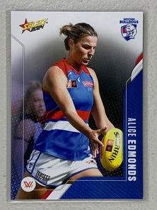 #233 Alice Edmonds - Western Bulldogs - AFLW Common - 2024 AFL Footy Stars