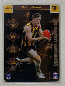 #AF-29 Dylan Moore - Hawthorn Hawks - AFL Fantasy Favourites - 2023 AFL Team Coach