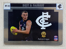 #BF-03 Carlton Blues - AFL Best & Fairest Silver - 2023 AFL Team Coach