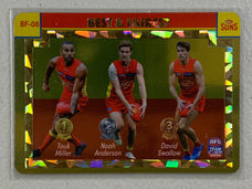 #BF-08 Gold Coast Suns - AFL Best & Fairest Gold - 2023 AFL Team Coach