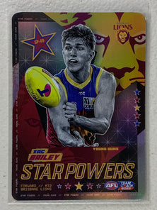 #SP-09 Zac Bailey - Brisbane Lions - AFL Star Powers Silver - 2023 AFL Team Coach