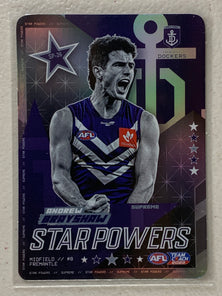 #SP-26 Andrew Brayshaw - Fremantle Dockers - AFL Star Powers Silver - 2023 AFL Team Coach