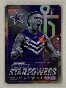 #SP-28 Michael Walters - Fremantle Dockers - AFL Star Powers Silver - 2023 AFL Team Coach