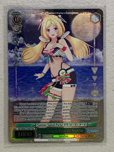 Summer Splash Party! Aki Rosenthal - HOL/WE44-E14HLP HLP - Weiss Schwarz Hololive Production Summer Collection