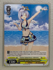 Summer Splash Party! Amane Kanata - HOL/WE44-E02 N - Weiss Schwarz Hololive Production Summer Collection