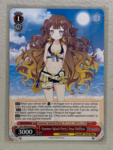 Summer Splash Party! Anya Melfissa - HOL/WE44-E32 N - Weiss Schwarz Hololive Production Summer Collection