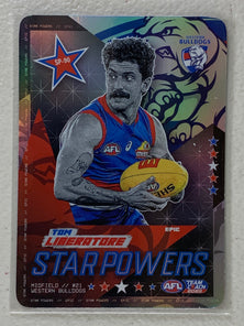 #SP-90 Tom Liberatore - Western Bulldogs - AFL Star Powers Silver - 2023 AFL Team Coach