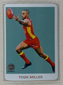 #SC-08 Touk Miller - Gold Coast Suns - AFL Scanlens Common - 2023 AFL Team Coach