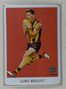 #SC-10 Luke Bruest - Hawthorn Hawks - AFL Scanlens Common - 2023 AFL Team Coach