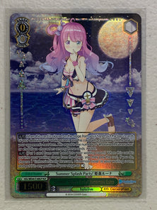 Summer Splash Party! Himemori Luna - HOL/WE44-E16HLP HLP - Weiss Schwarz Hololive Production Summer Collection