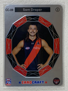 #CC-09 Sam Draper - Essendon Bombers - AFL Card Craft - 2023 AFL Team Coach