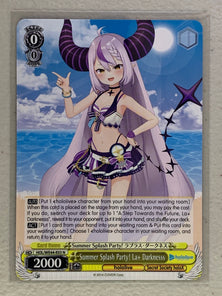 Summer Splash Party! La+ Darkness - HOL/WE44-E03 N - Weiss Schwarz Hololive Production Summer Collection