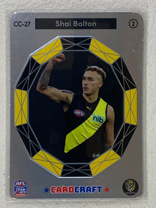#CC-27 Shai Bolton - Richmond Tigers - AFL Card Craft - 2023 AFL Team Coach