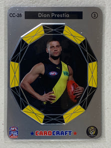 #CC-28 Dion Prestia - Richmond Tigers - AFL Card Craft - 2023 AFL Team Coach