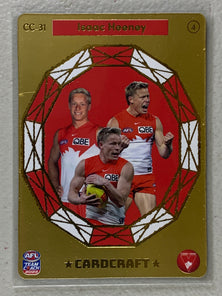 #CC-31 Isaac Heeney - Sydney Swans - AFL Card Craft - 2023 AFL Team Coach