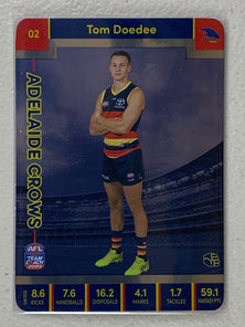 #02 Tom Doedee - Adelaide Crows - AFL Silver - 2023 AFL Team Coach