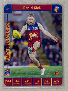 #05 Daniel Rich - Brisbane Lions - AFL Common - 2023 AFL Team Coach