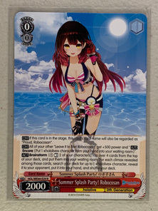 Summer Splash Party! Robocosan - HOL/WE44-E29 N - Weiss Schwarz Hololive Production Summer Collection