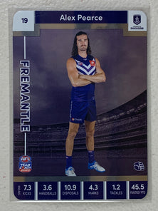 #19 Alex Pearce - Fremantle Dockers - AFL Silver - 2023 AFL Team Coach