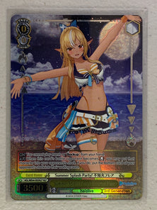 Summer Splash Party! Shiranui Flare - HOL/WE44-E05HLP HLP - Weiss Schwarz Hololive Production Summer Collection