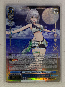 Summer Splash Party! Shirogane Noel - HOL/WE44-E53HLP HLP - Weiss Schwarz Hololive Production Summer Collection
