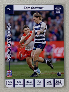 #24 Tom Stewart - Geelong Cats - AFL Common - 2023 AFL Team Coach