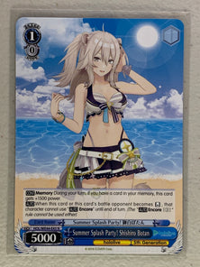 Summer Splash Party! Shishiro Botan - HOL/WE44-E45 N - Weiss Schwarz Hololive Production Summer Collection