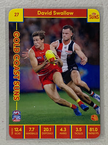 #27 David Swallow - Gold Coast Suns - AFL Common - 2023 AFL Team Coach