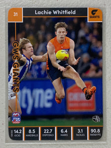 #31 Lachie Whitfield - GWS Giants - AFL Common - 2023 AFL Team Coach