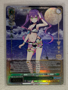 Summer Splash Party! Tokoyami Towa - HOL/WE44-E20HLP HLP - Weiss Schwarz Hololive Production Summer Collection