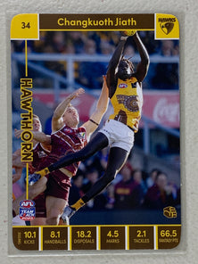 #34 Changkuoth Jiath - Hawthorn Hawks - AFL Common - 2023 AFL Team Coach