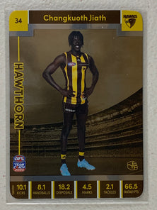 #34 Changkuoth Jiath - Hawthorn Hawks - AFL Silver - 2023 AFL Team Coach