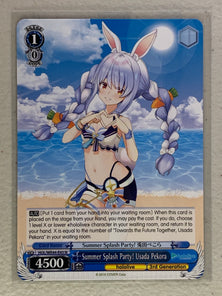 Summer Splash Party! Usada Pekora - HOL/WE44-E43 N - Weiss Schwarz Hololive Production Summer Collection