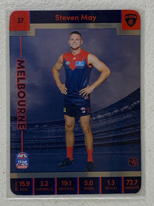 #37 Steven May - Melbourne Demons - AFL Silver - 2023 AFL Team Coach