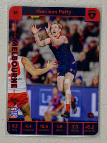 #38 Harrison Petty - Melbourne Demons - AFL Common - 2023 AFL Team Coach