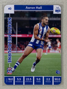 #40 Aaron Hall - North Melbourne Kangaroos - AFL Common - 2023 AFL Team Coach