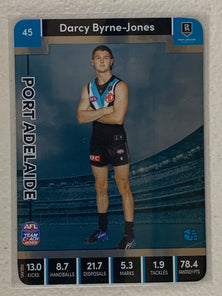 #45 Darcy Byrne-Jones - Port Adelaide Power - AFL Silver - 2023 AFL Team Coach